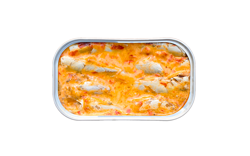 Small Sardines in Brava Sauce