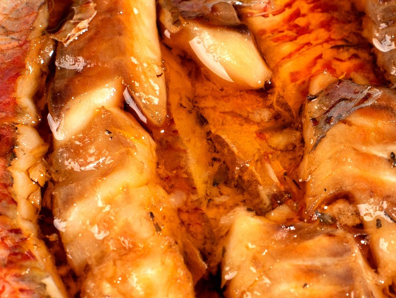 Red Mullet with Lemon and Thyme