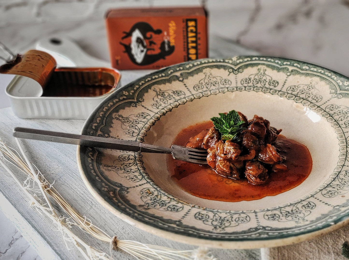Small Scallops Stew