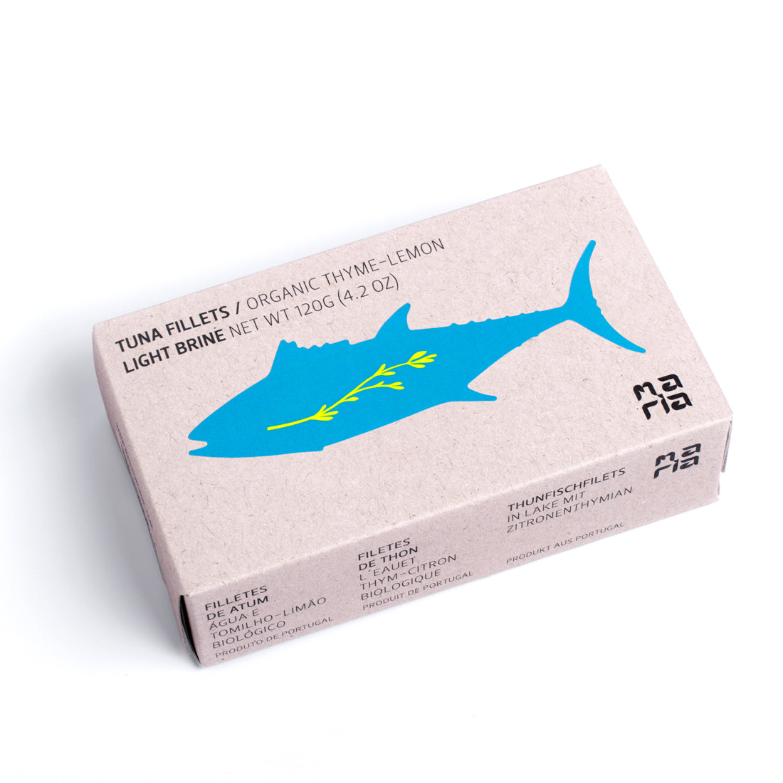 Tuna Fillets in Light Brine with Organic Thyme