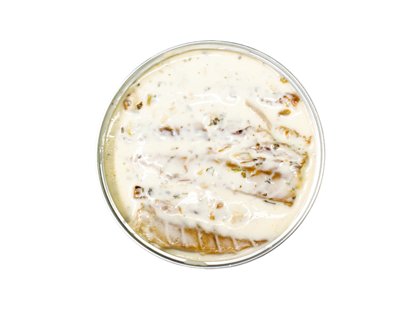 Mackerel Fillets in Aglio e Olio Sauce