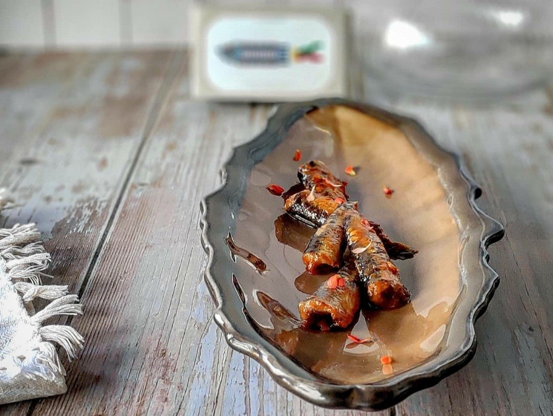 Small Sardines in Tomato Sauce