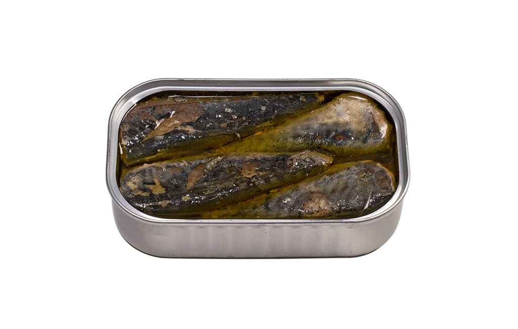 Smoked Small Mackerel in Olive Oil