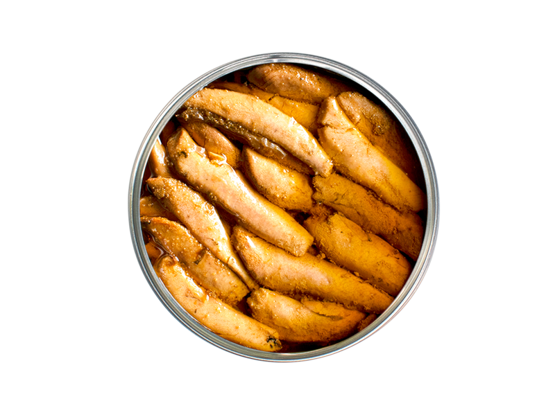 Sardine Roes in Spicy Olive Oil