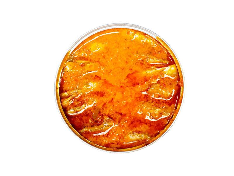 Small Sardines in Brava Sauce