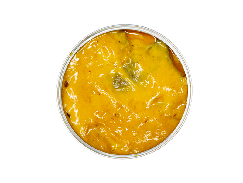Trout Fillet in Curry Sauce