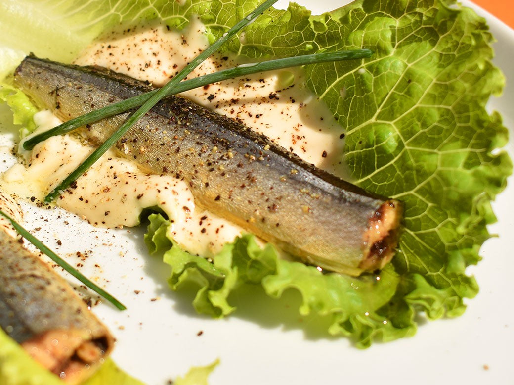 Garfish in Olive Oil