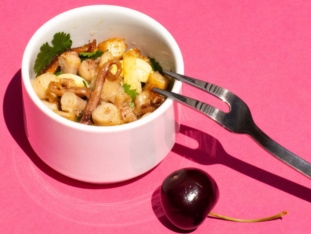 Octopus in Garlic Sauce