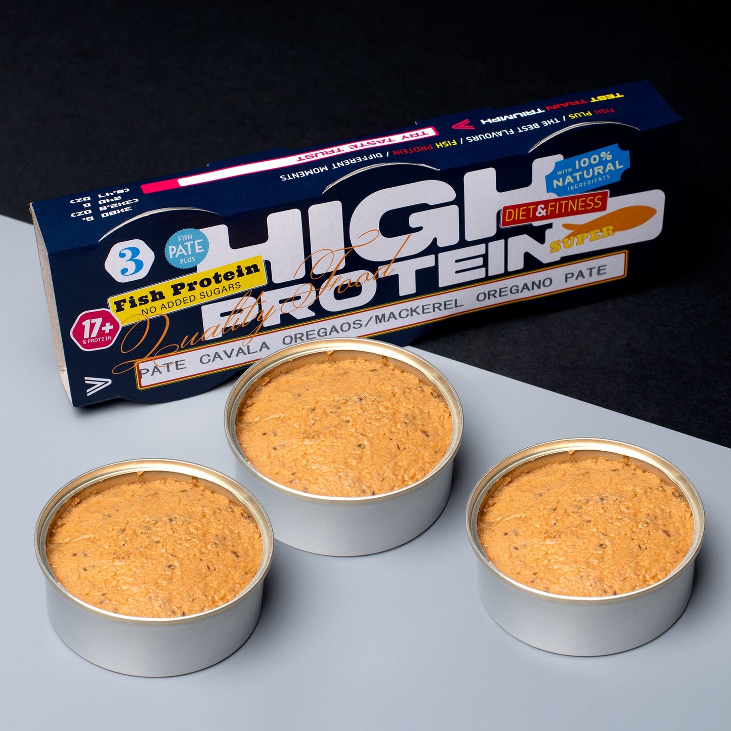 High-Protein Mackerel Pâté with Oregano 