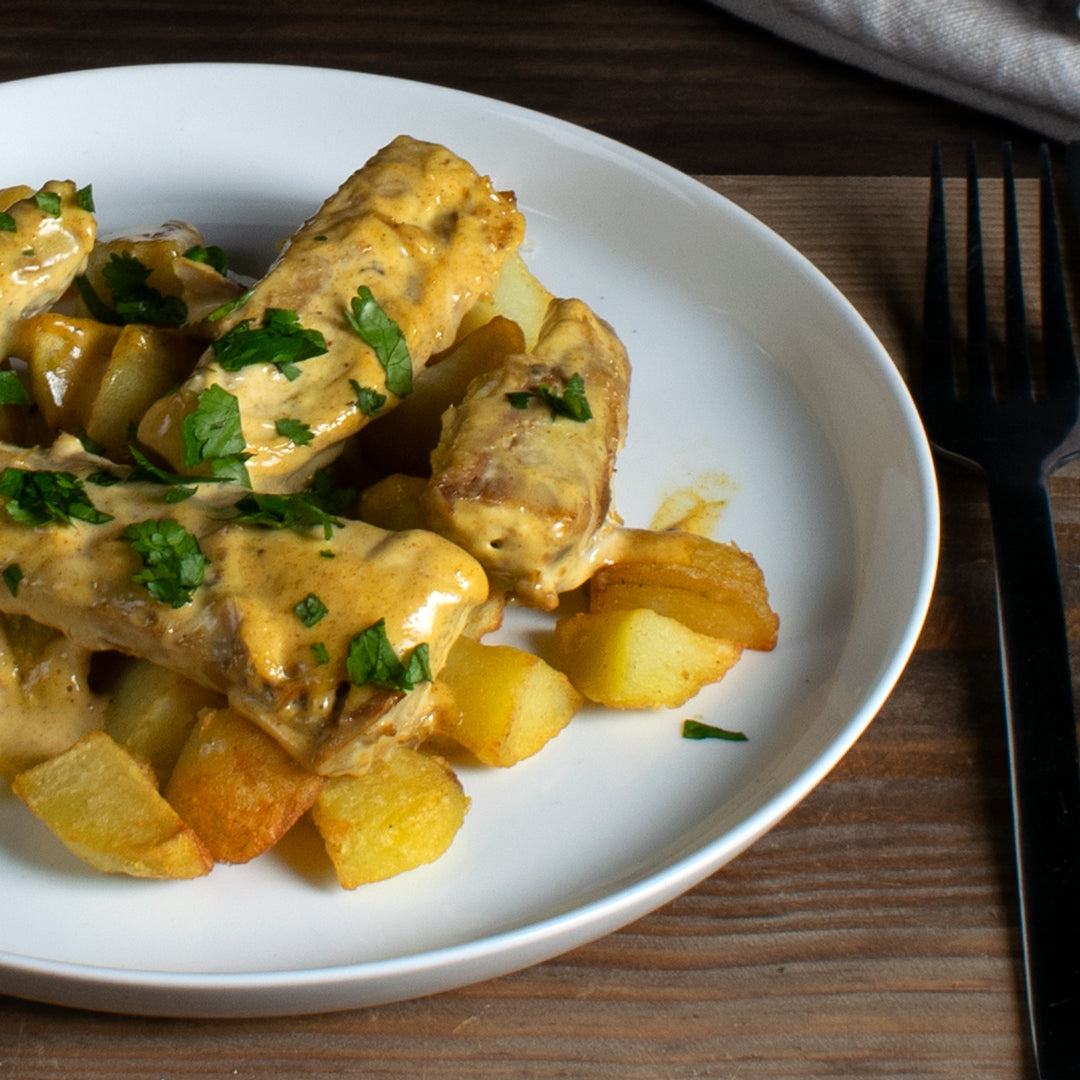 Filetto di Sgombro in Salsa al Curry