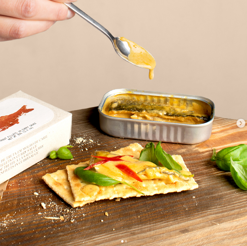 Filetes de Truta em Molho de Caril JOSÉ GOURMET