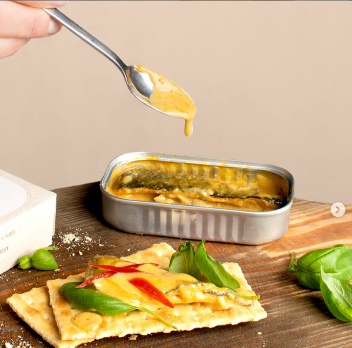 Filete de Caballa en Salsa de Curry