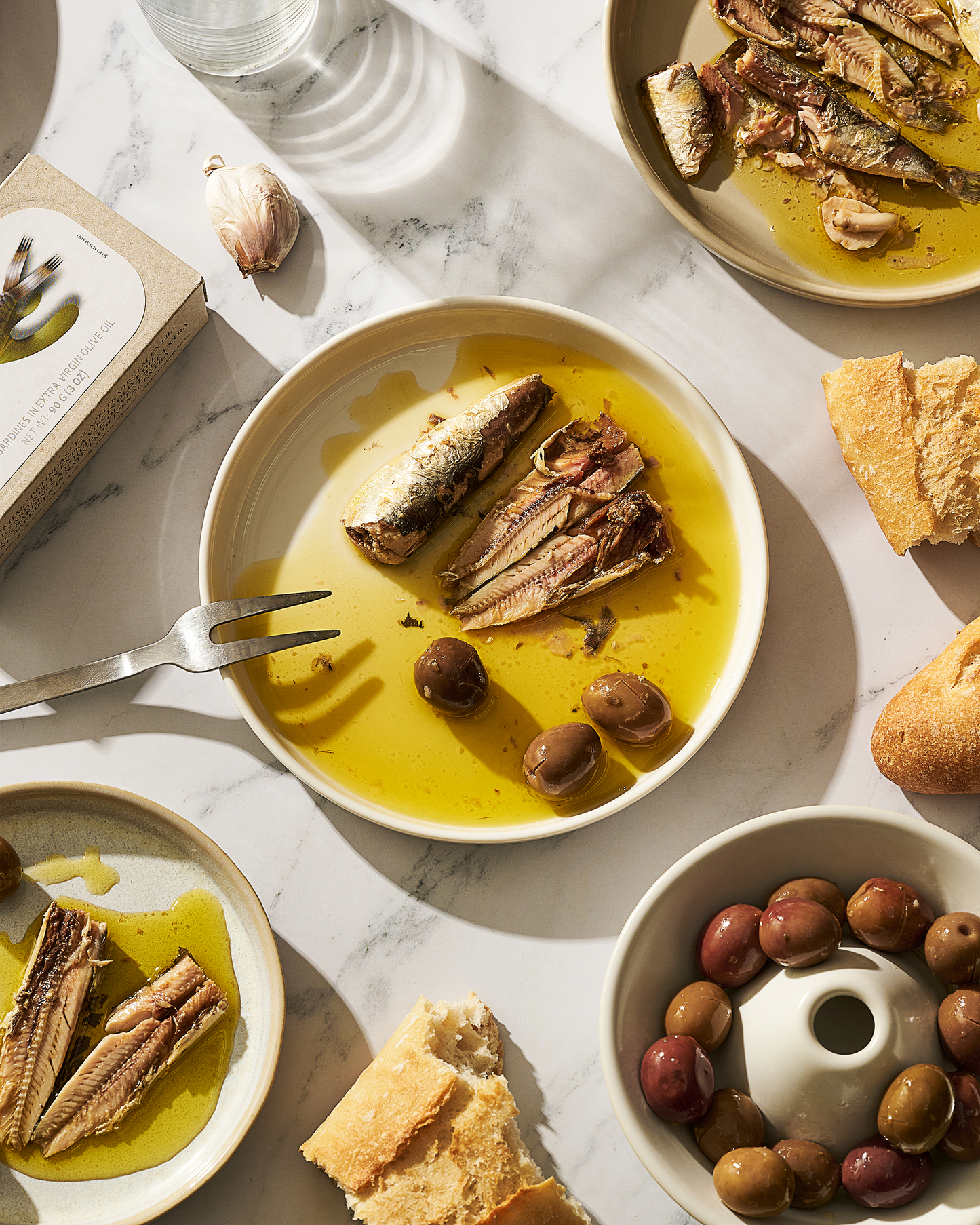 Sardelline all'olio d'oliva