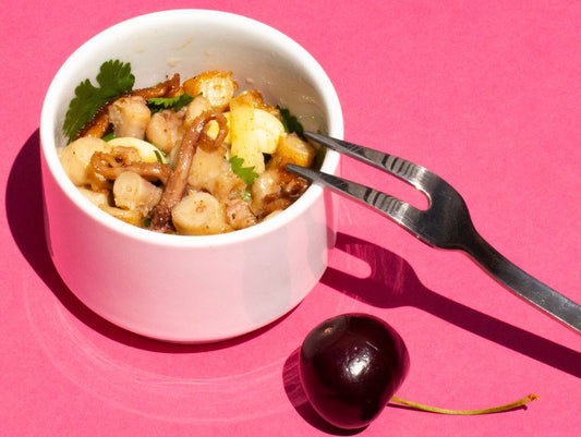 Polpo in Salsa all'Aglio