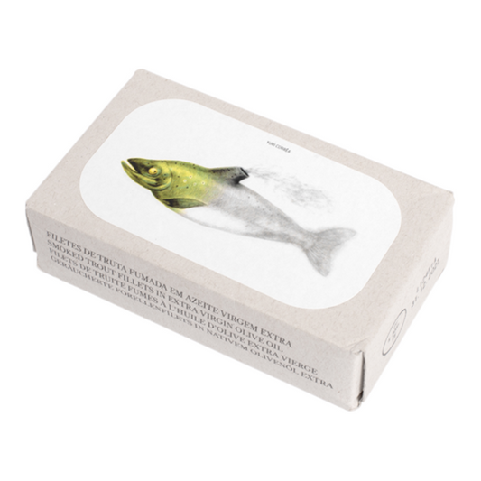 Filetes de Truta Fumados em Azeite