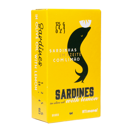 Sardines in Olive Oil and Lemon